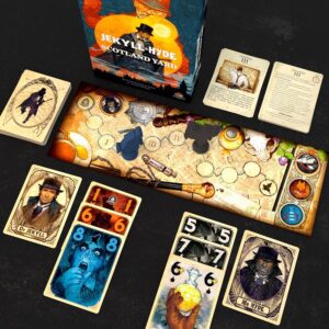Jekyll & Hyde vs Scotland Yard juego de mesa en español Arrakis componentes