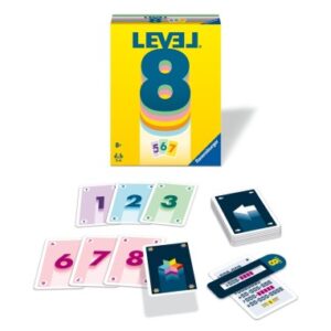 Cartas del juego de mesa Level 8 en Español por la editorial Ravensburger