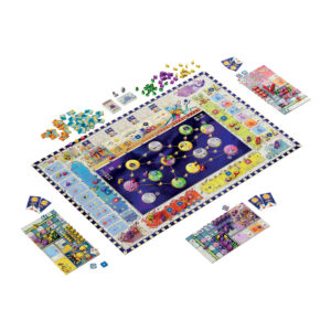 Transgalactica juego de mesa en español Devir componentes