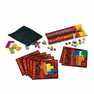 Ubongo juego de mesa en español Devir componentes