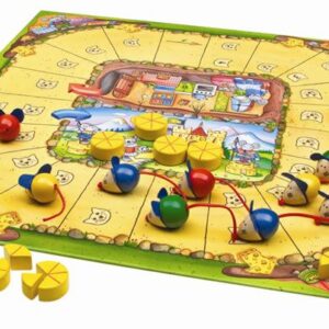Componentes del juego de mesa Viva Topo! en inglés por la editorial Pegasus Games