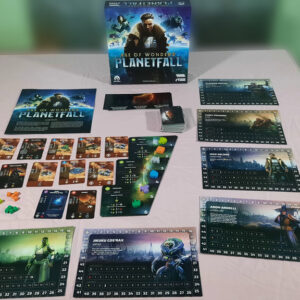 Componentes del juego de mesa Age of Wonders Planetfall en Inglés por la editorial Paradox