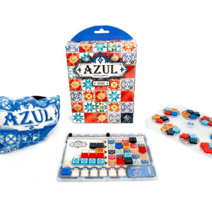 Componentes y fichas del juego de mesa Azul Mini en Español por la editorial Next Move