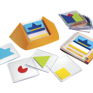 Componentes del juego de mesa Colour Code en Español por la editorial Smart Games