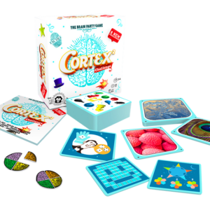 Componentes y cartas del juego de mesa Cortex Challenge 2 en Español por la editorial Asmodee