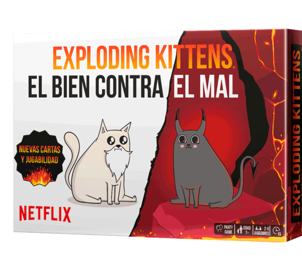 Exploding Kittens: el Bien vs el Mal