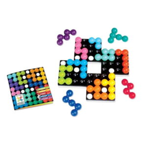 Componentes del juego de mesa Quadrillion en Español por la editorial Smart Games