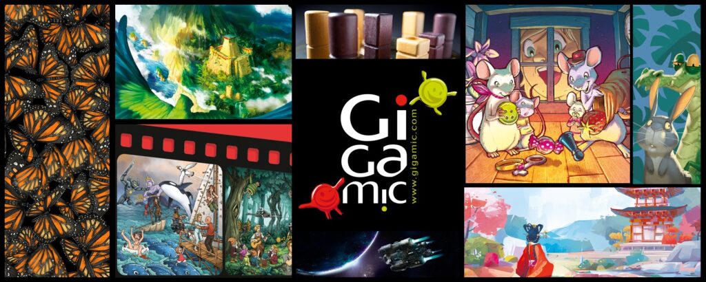 Juegos de mesa abstractos de la marca Gigamic