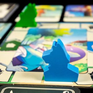 Componentes del juego de mesa Agent Avenue en Español por la editorial Devir