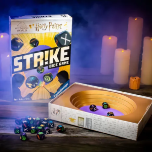 Componentes del juego de mesa Strike Harry Potter en Español por la editorial Ravensburger