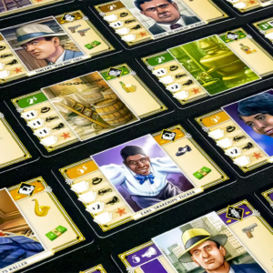 Componentes del juego de mesa 1923 Cotton Club por la editorial Looping Games