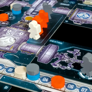 Componentes del juego de mesa 1998 ISS por la editorial Looping Games