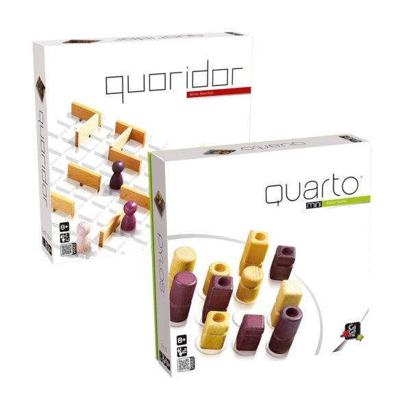 Kit Quoridor Mini + Quarto Mini
